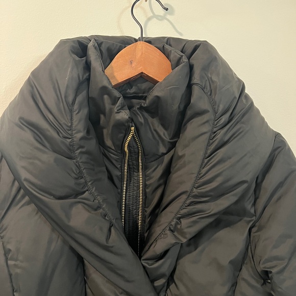 Cole Haan Dawn and Feather Women's Black Puffer Coat - Picture 7 of 11